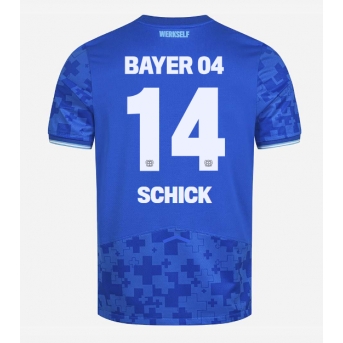 Billige Fotballdrakt Bayer Leverkusen Patrik Schick #14 Replika Tredjedrakt 2025-26 Kortermet
